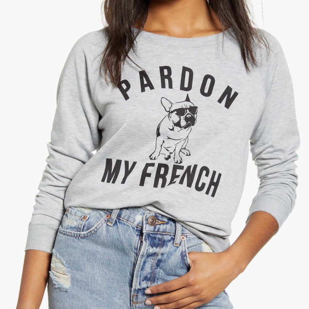 NWOT Prince Peter Pardon My French Pullover